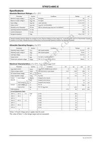 STK672-400C-E Datasheet Page 2