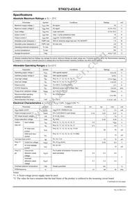 STK672-432A-E Datasheet Page 2