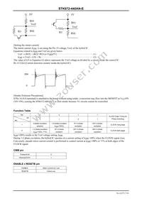 STK672-440AN-E Datasheet Page 7