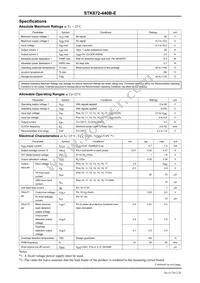 STK672-440B-E Datasheet Page 2