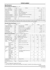 STK672-442B-E Datasheet Page 2