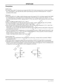 STK672-520 Datasheet Page 5