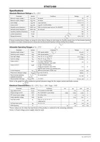 STK672-600 Datasheet Page 2