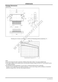 STK672-610 Datasheet Page 3