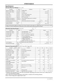 STK672-622A-E Datasheet Page 2