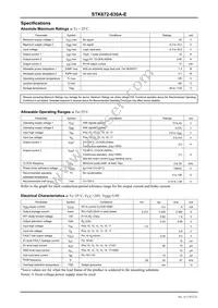 STK672-630A-E Datasheet Page 2