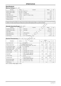 STK673-010-E Datasheet Page 2