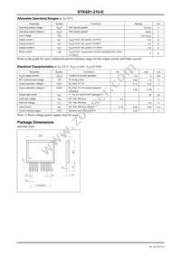 STK681-210-E Datasheet Page 2