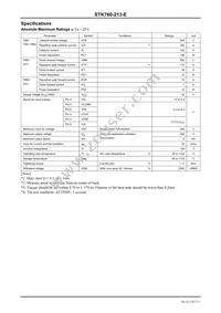 STK760-213-E Datasheet Page 2