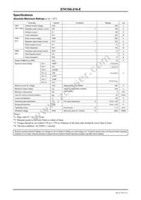 STK760-216-E Datasheet Page 2