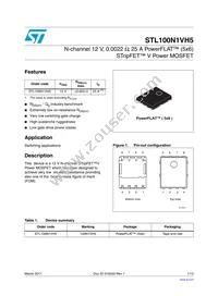 STL100N1VH5 Datasheet Cover