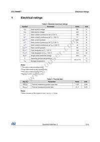 STL100N8F7 Datasheet Page 3