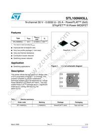 STL100NH3LL Datasheet Cover