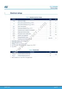 STL10N60M6 Datasheet Page 2