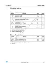 STL11N4LLF5 Datasheet Page 3