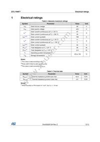STL11N6F7 Datasheet Page 3