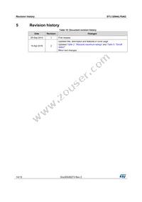 STL120N4LF6AG Datasheet Page 14