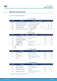 STL12N10F7 Datasheet Page 3