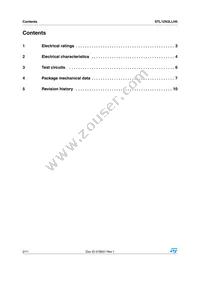 STL12N3LLH5 Datasheet Page 2