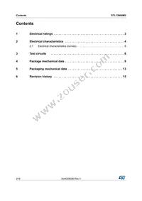 STL13N60M2 Datasheet Page 2