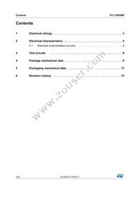 STL13N65M2 Datasheet Page 2