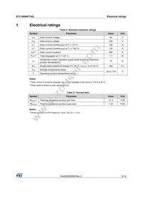 STL140N4F7AG Datasheet Page 3