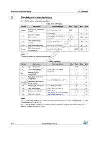 STL15N65M5 Datasheet Page 4
