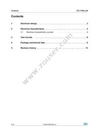 STL17N3LLH6 Datasheet Page 2