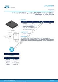 STL180N6F7 Datasheet Cover