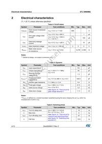 STL18N60M2 Datasheet Page 4