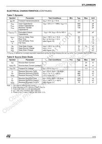 STL20NM20N Datasheet Page 3