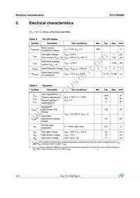 STL21N65M5 Datasheet Page 4