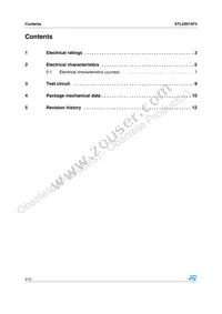 STL25N15F3 Datasheet Page 2