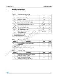 STL25N15F3 Datasheet Page 3