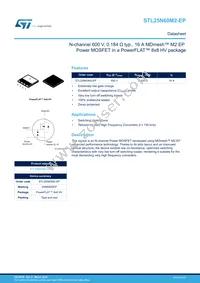 STL25N60M2-EP Datasheet Cover