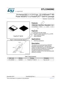 STL33N60M2 Cover