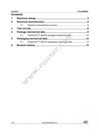 STL33N60M2 Datasheet Page 2