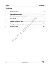 STL34N65M5 Datasheet Page 2