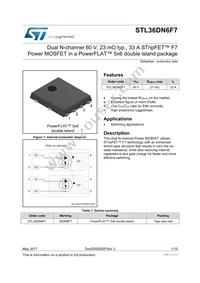 STL36DN6F7 Datasheet Cover