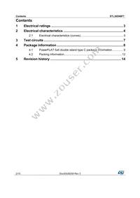 STL36DN6F7 Datasheet Page 2