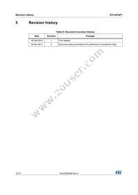 STL3N10F7 Datasheet Page 12
