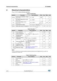 STL3N65M2 Datasheet Page 4