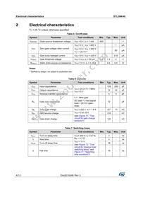 STL3NK40 Datasheet Page 4