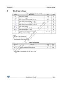 STL40N10F7 Datasheet Page 3