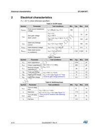 STL40N10F7 Datasheet Page 4