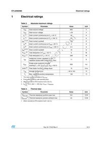 STL42N65M5 Datasheet Page 3