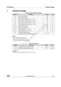 STL45P3LLH6 Datasheet Page 3