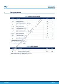 STL4N10F7 Datasheet Page 2