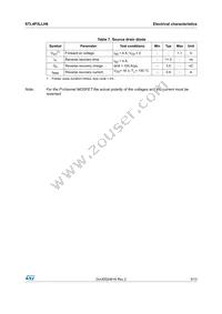 STL4P3LLH6 Datasheet Page 5