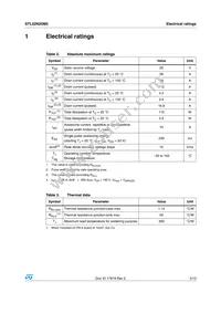 STL52N25M5 Datasheet Page 3
